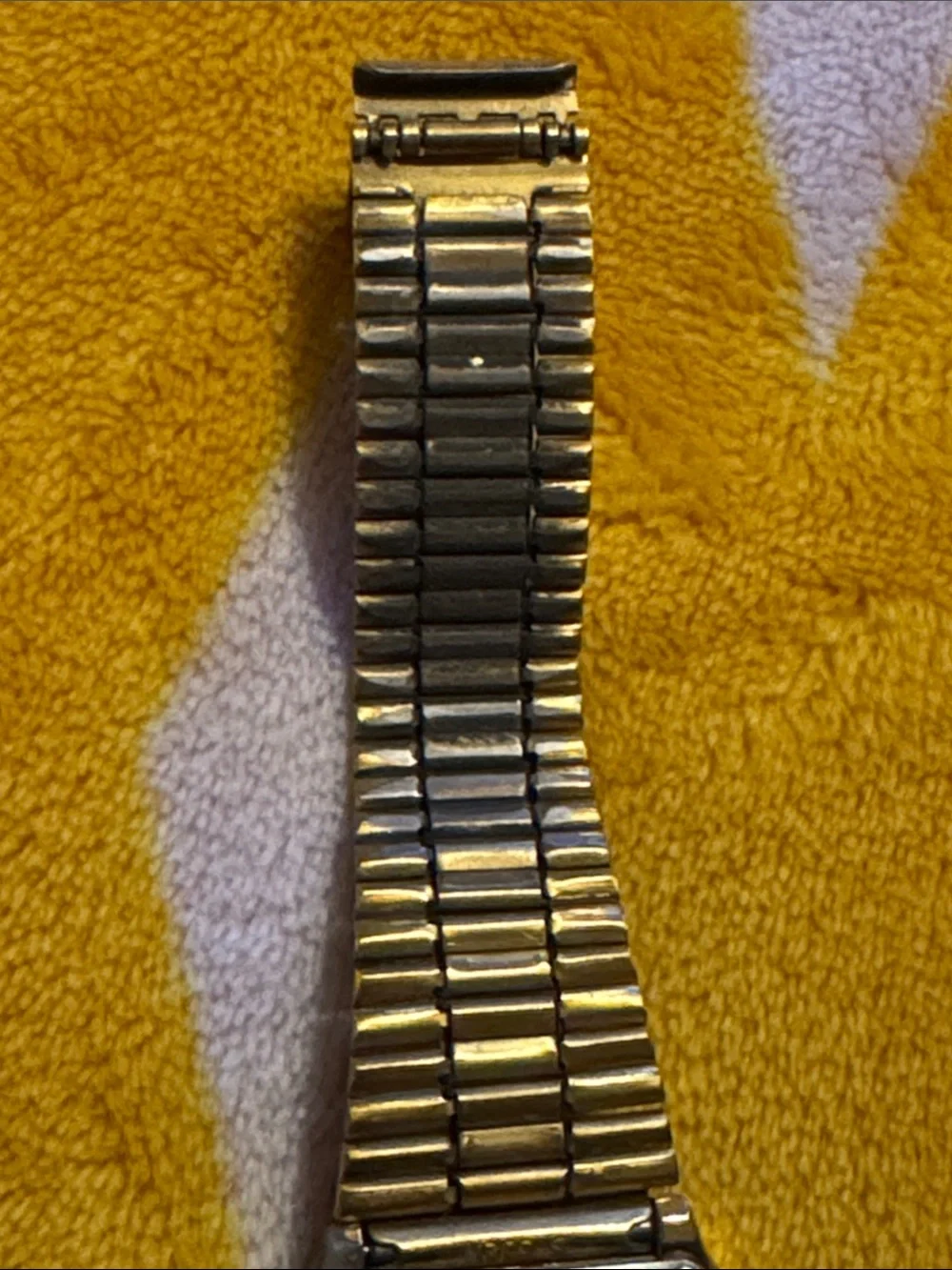 Casio Gold Tone Digital Illuminator Watch